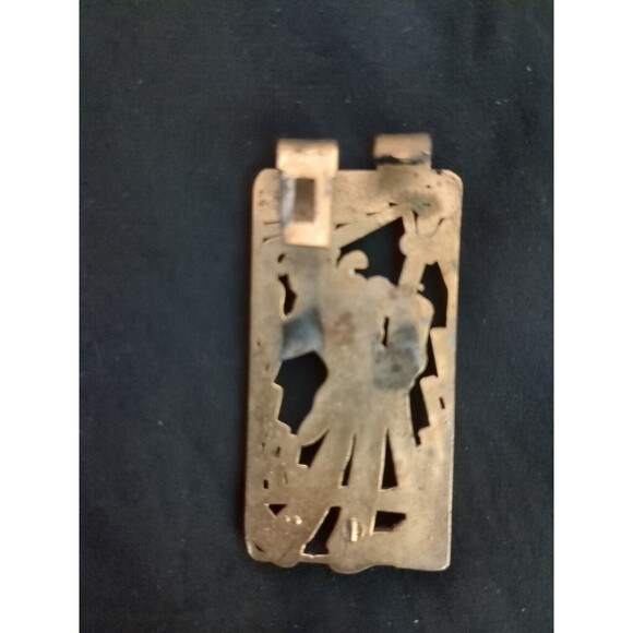 Vintage  Money Clip Drunk and the Light Pole - Picture 3 of 5